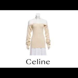 Celine off shoulder sweater S